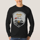 Acadia  National Park Retro Souvenir Tシャツ (正面)