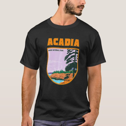 Acadia National Park   Tシャツ (正面)