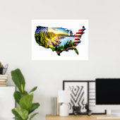 Acadia National Park USAポスター ポスター (ホームオフィス)