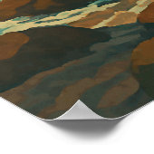 Acadia National Park, Vintage ポスター (角)