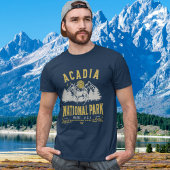 Acadia National Park Vintage Landscape Tシャツ