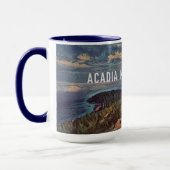 Acadia sky国立公園カスタマイズ可能ジャンボ マグカップ (左)