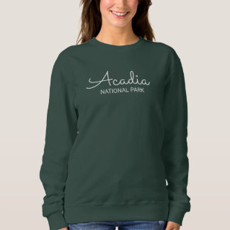 Acadia Sweatshirt Cursive スウェットシャツ