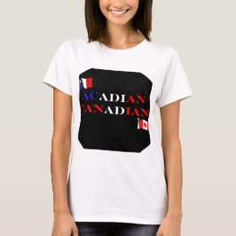Acadian Canadian Women's T-Shirt Tシャツ