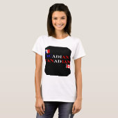 Acadian Canadian Women's T-Shirt Tシャツ (正面フル)