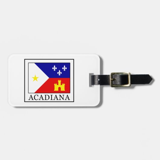 Acadiana ラゲッジタグ (正面横)