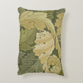 Acanthusまたは森林色、1のデザインの壁紙を張って下さい アクセントクッション (裏面(縦))