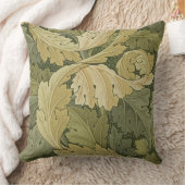 Acanthusまたは森林色、1のデザインの壁紙を張って下さい クッション (ブランケット)