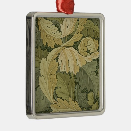 Acanthusまたは森林色、1のデザインの壁紙を張って下さい メタルオーナメント (右)