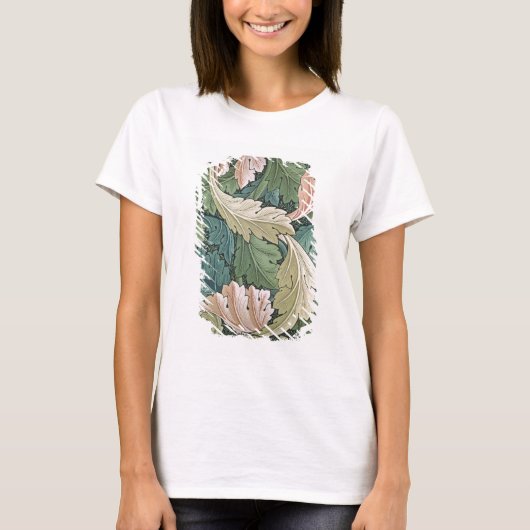 'Acanthus'壁紙デザイン, 1875 Tシャツ (正面)