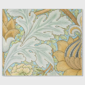 Acanthus:ヴィンテージフローララップ紙 ラッピングペーパー (フラット)