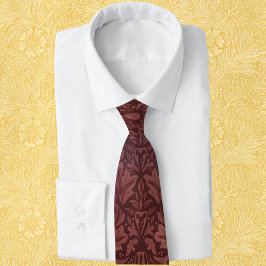 Acanthus by William Morris, ヴィンテージ・フローラ・テキスタイル ネクタイ