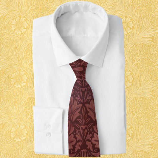 Acanthus by William Morris, ヴィンテージ・フローラ・テキスタイル ネクタイ