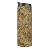 Acanthus Leaves by William Morris, Antique Textile タンブラー (回転右)