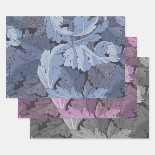 Acanthus, William Morris ラッピングペーパーシート (セット)