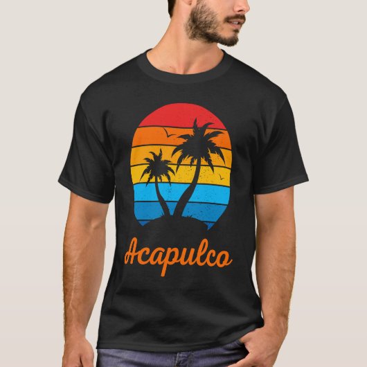 Acapulco Mexico Family Vacation Beach Tropical Tシャツ (正面)