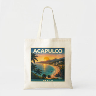 Acapulco Travel Poster Tote Bag トートバッグ