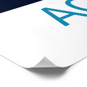 Acapulco Vintage Travel Poster Ski National Park ポスター (角)