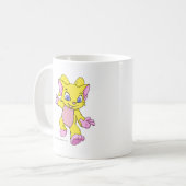 Acaraの黄色 コーヒーマグカップ (正面左)