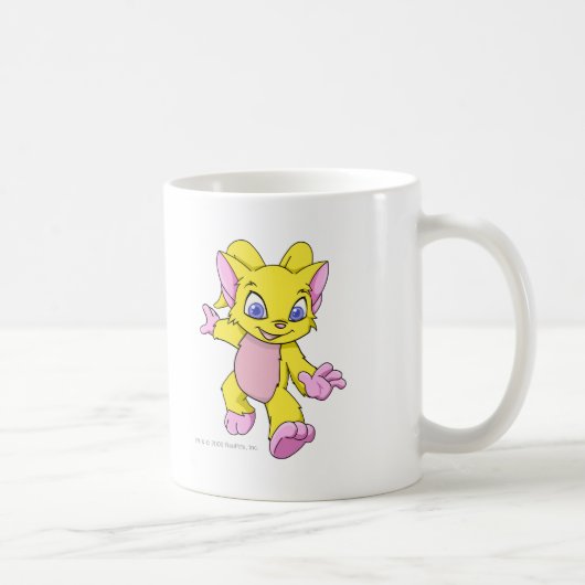 Acaraの黄色 コーヒーマグカップ (右)