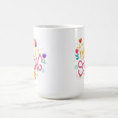 accent mug 11oz happy spring easter コーヒーマグカップ (中央)