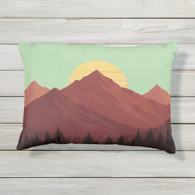 Accent Pillow アウトドアクッション (裏面)