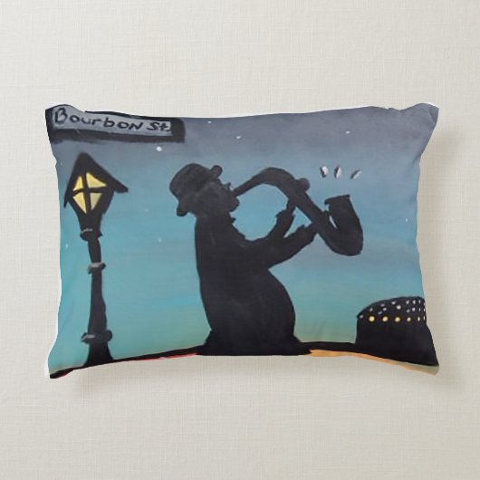 Accent Pillow Bourbon St アクセントクッション (正面)