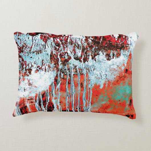 Accent Pillow – Corrosion Pulse アクセントクッション (裏面)
