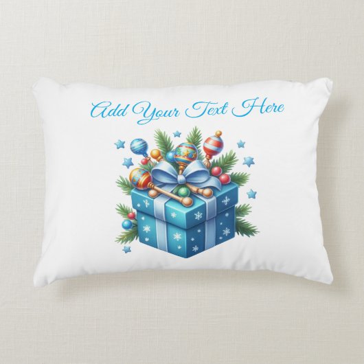 Accent Pillow- Editable Baby/ Kids Pillow アクセントクッション (正面)