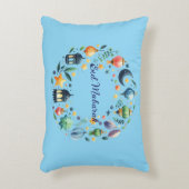 Accent Pillow-Eid Mubarak Accent Pillow アクセントクッション (正面(垂直))