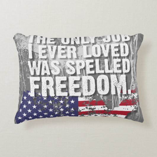 Accent Pillow – Freedom Job アクセントクッション (正面)