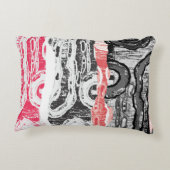 Accent Pillow – Friction Lands Abstract Design アクセントクッション (裏面)