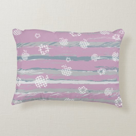 Accent Pillow – Gingham Orchard アクセントクッション (裏面)