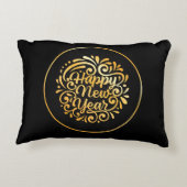 Accent Pillow- Happy New Year 2026 アクセントクッション (裏面)