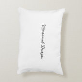 Accent Pillow-Islamic Olive Tree Pillow アクセントクッション (裏面(縦))