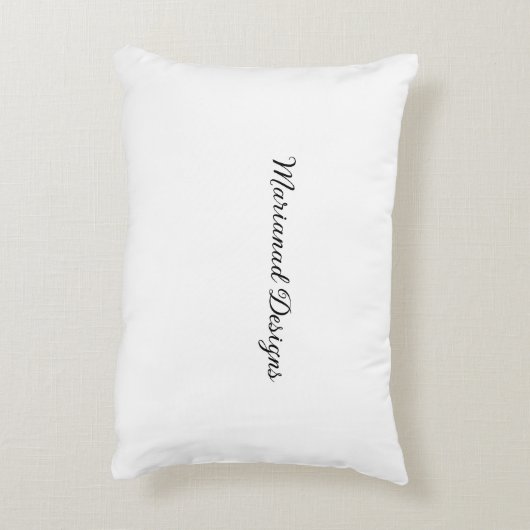 Accent Pillow-Islamic Olive Tree Pillow アクセントクッション (裏面(縦))