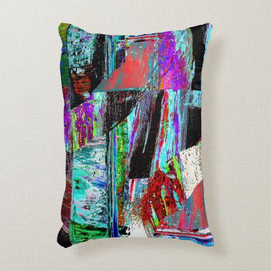 Accent Pillow – Neon Pulse アクセントクッション (正面(垂直))