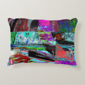 Accent Pillow – Neon Pulse アクセントクッション (裏面)