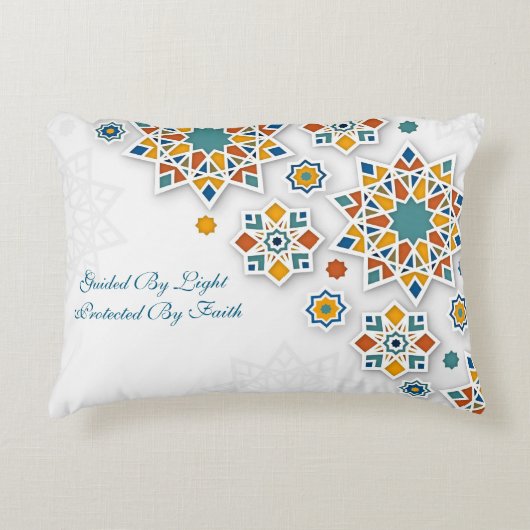 Accent Pillow-Ornamental Islamic Accent Pillow アクセントクッション (正面)