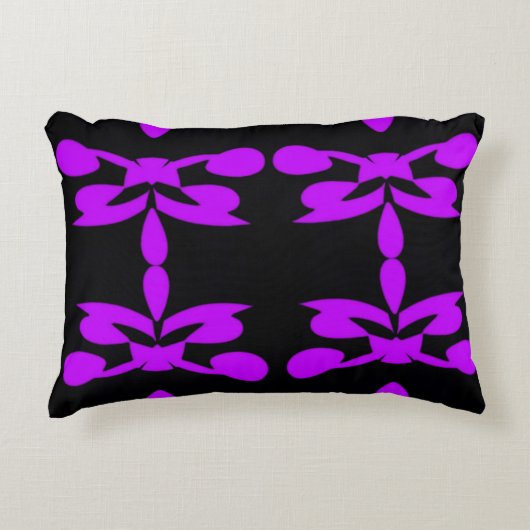 Accent Pillow Purple mood  アクセントクッション (正面)