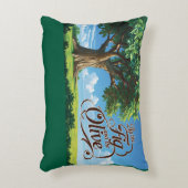 Accent Pillow-Religious Trees In Islam アクセントクッション (正面(垂直))