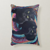 Accent Pillow The Cat's Meow アクセントクッション (正面(垂直))