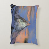 Accent Pillow - "The Matterhorn At Sunset" アクセントクッション (裏面(縦))