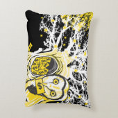 Accent Pillow – Urban Tree Owl & Wealth Surreal  アクセントクッション (裏面(縦))
