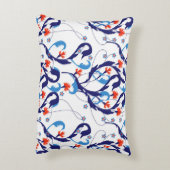 Accent Pillow with turkish pattern アクセントクッション (裏面(縦))