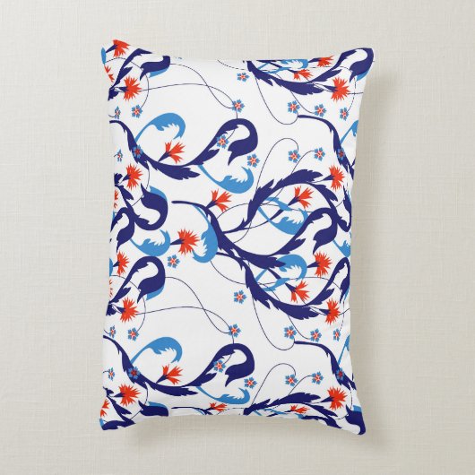 Accent Pillow with turkish pattern アクセントクッション (裏面(縦))