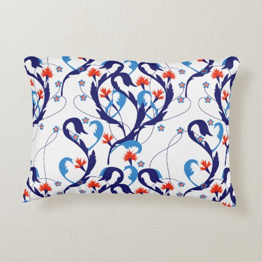 Accent Pillow with turkish pattern アクセントクッション (裏面)