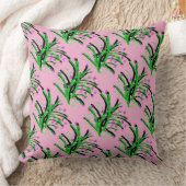 Accent Shrub Decorative Pink  クッション (ブランケット)