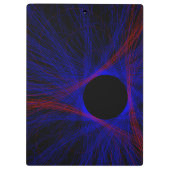 Accented Triangle Geometric Clipboard クリップボード (裏面)