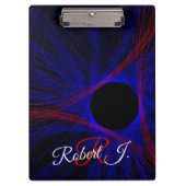 Accented Triangle Geometric Clipboard クリップボード (正面)